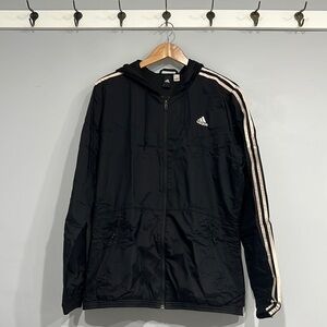Adidas Men's Essentials 3-Stripes Windbreaker
